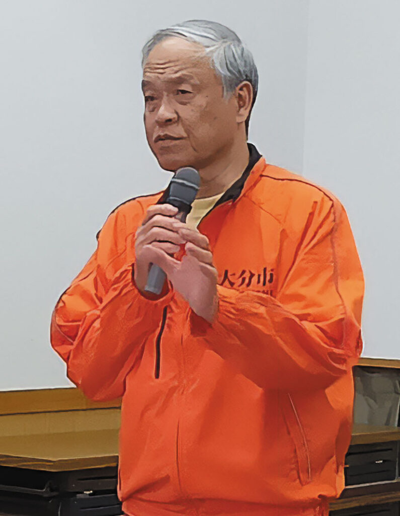 豊府の郷町づくり推進協議会 会長 中原 至弘さんの写真。