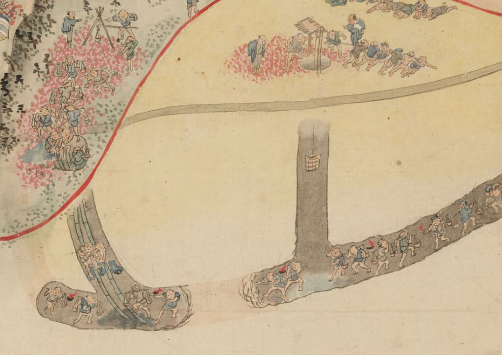嘉永井路絵図の画像です。